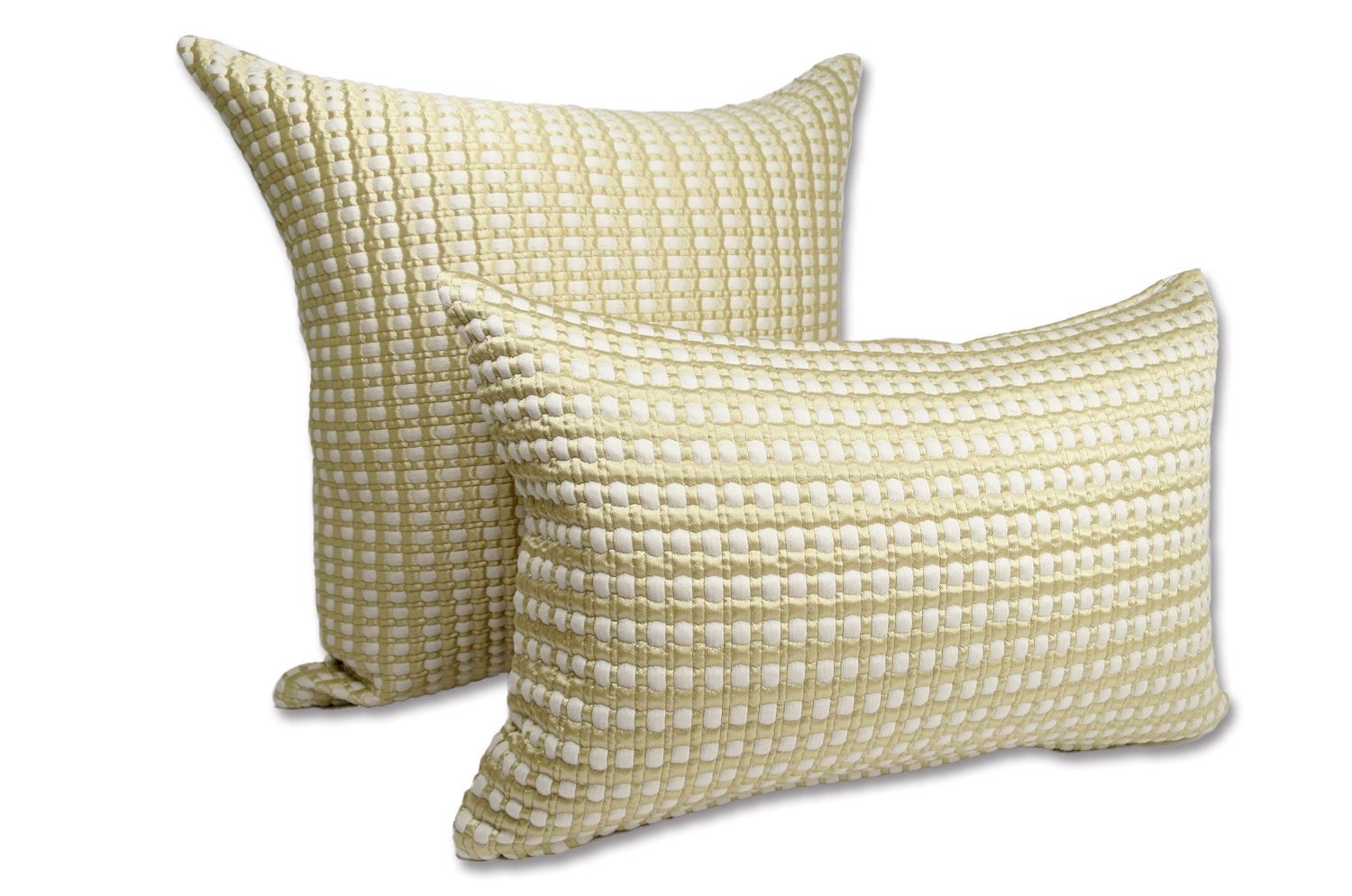 ARMANI CASA アルマーニカーザ ANDES シルク混 Gold & Pearl クッション 45×30cm 中材付 - HOUSE OF JAPAN Shop
