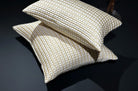 ARMANI CASA アルマーニカーザ ANDES シルク混 Gold & Pearl クッション 45×30cm 中材付 - HOUSE OF JAPAN Shop