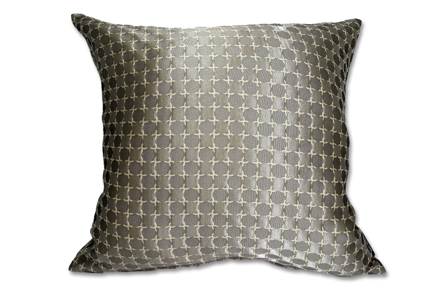 ARMANI CASA アルマーニカーザ ARNO シルク混 メタリックグレージュ クッションカバー 45×45cm - HOUSE OF JAPAN Shop