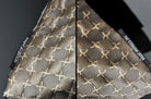 ARMANI CASA アルマーニカーザ ARNO シルク混 メタリックグレージュ クッションカバー 45×45cm - HOUSE OF JAPAN Shop