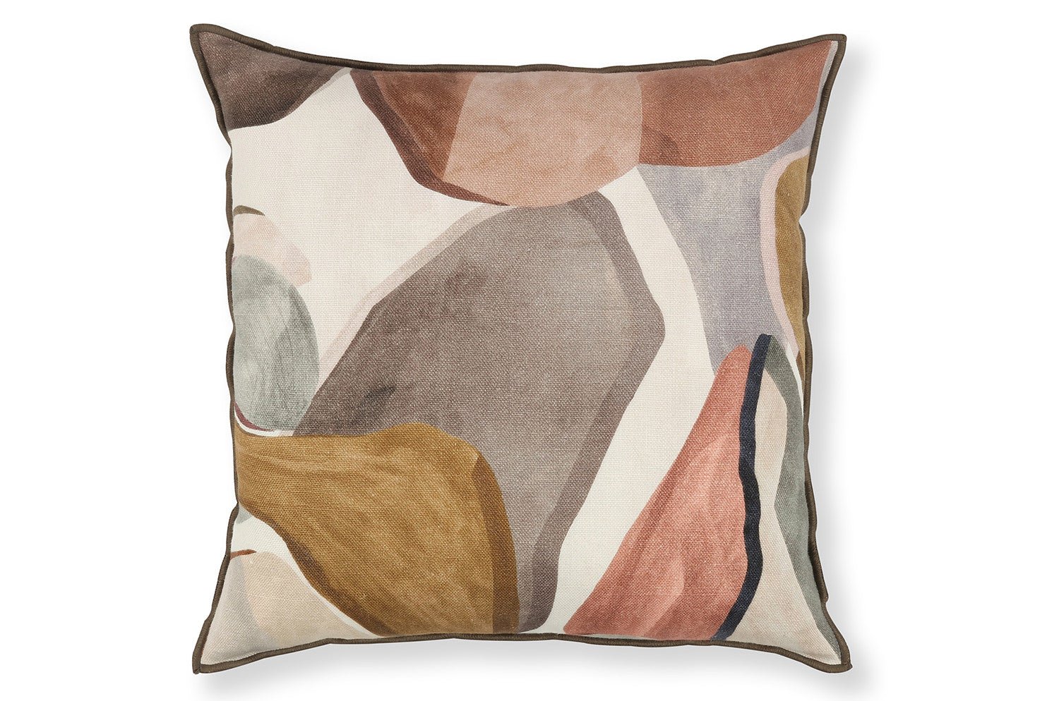 【海外取寄品】BLACK edition(ブラックエディション) Figura クッション(Mehndi) 55x55cm 中材付 - HOUSE OF JAPAN Shop