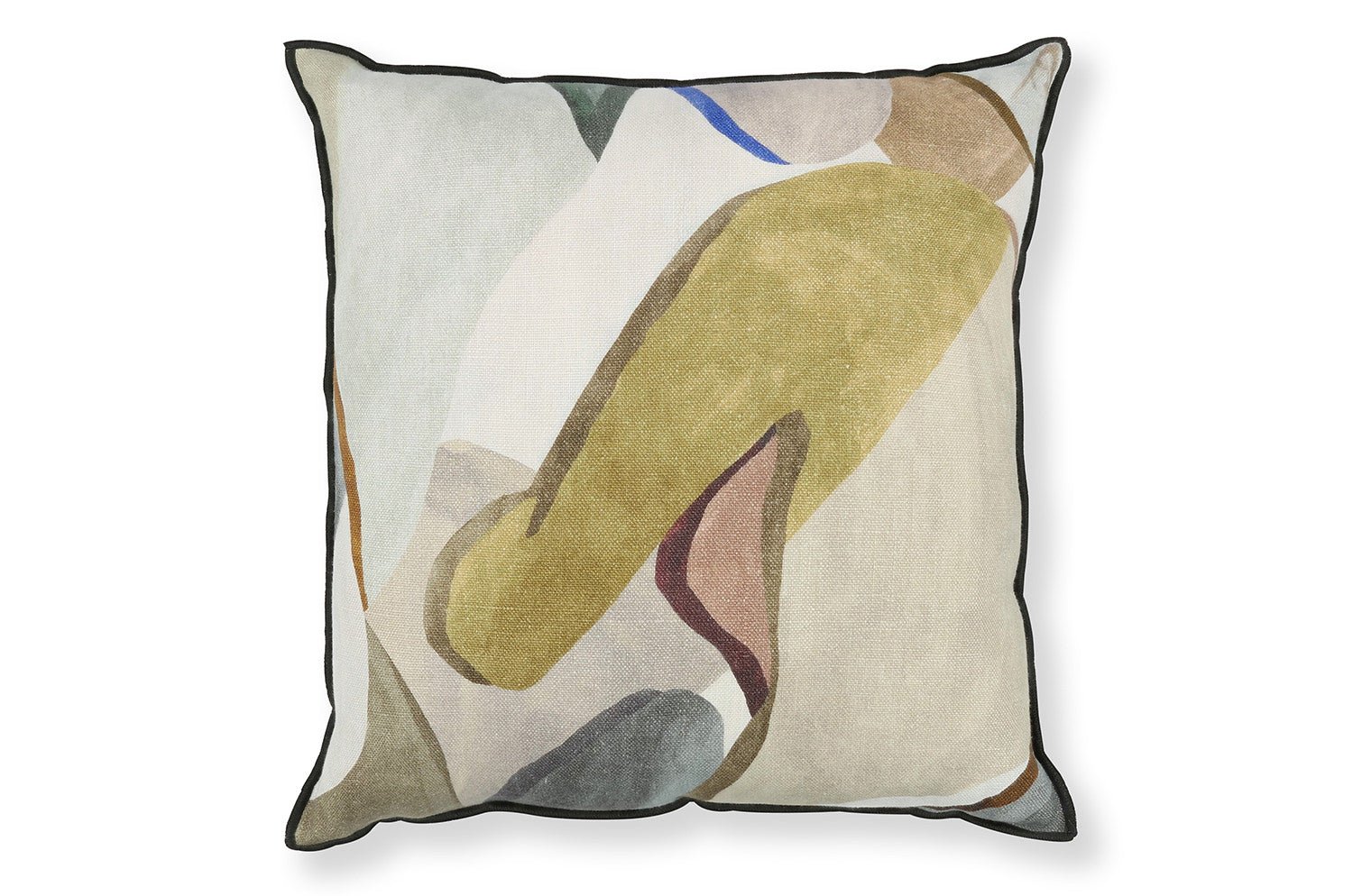 【海外取寄品】BLACK edition(ブラックエディション) Figura クッション(Verdure) 55x55cm 中材付 - HOUSE OF JAPAN Shop