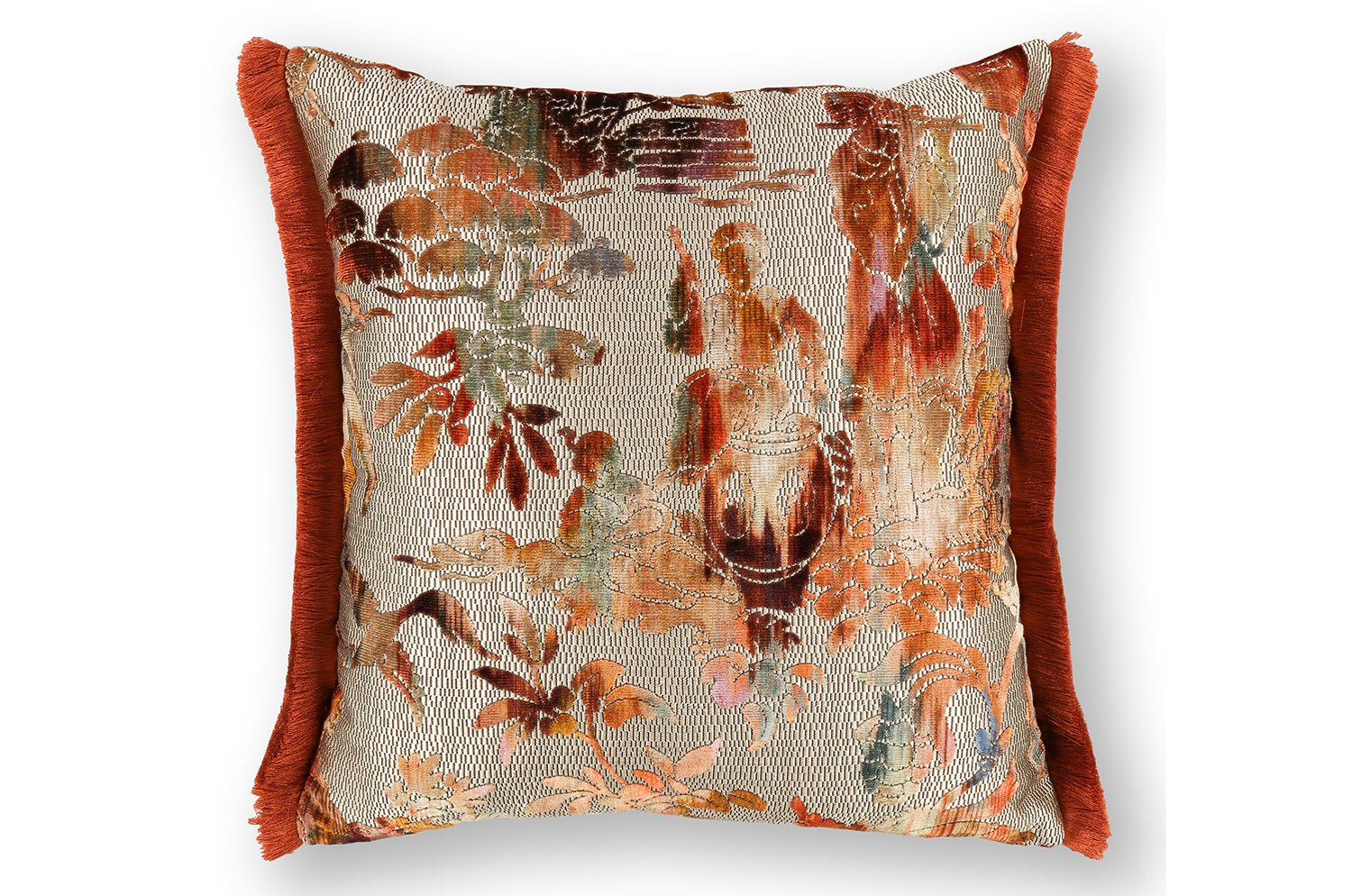 【海外取寄品】BLACK edition(ブラックエディション) Isenzo クッション(Cayenne) 55x55cm 中材付 - HOUSE OF JAPAN Shop