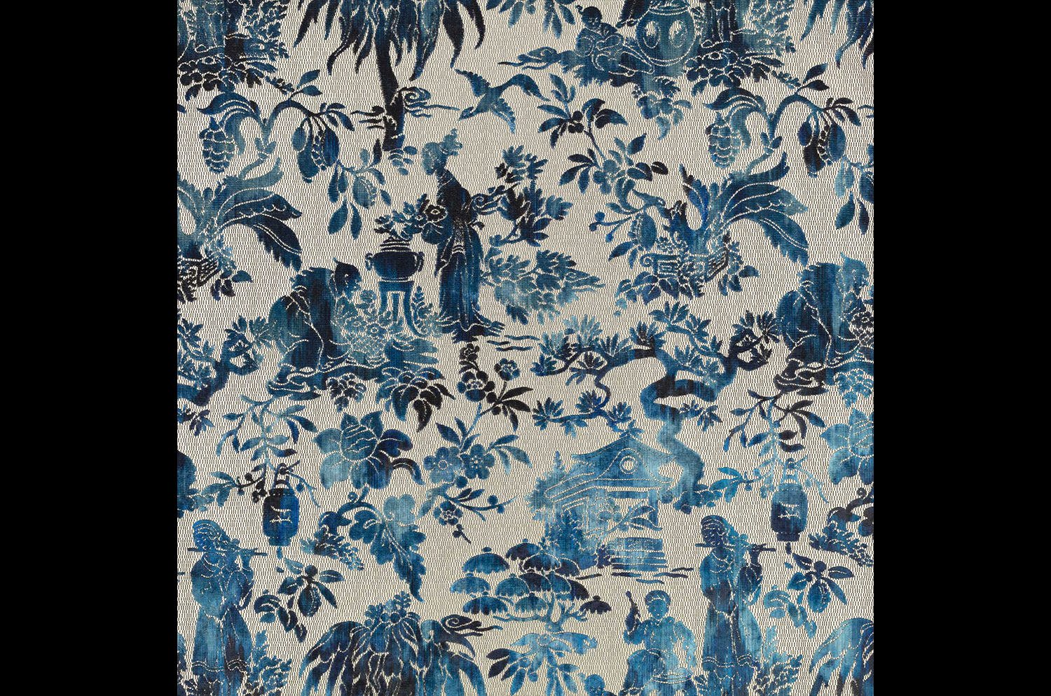 【海外取寄品】BLACK edition(ブラックエディション) Isenzo クッション(Topaz) 55x55cm 中材付 - HOUSE OF JAPAN Shop