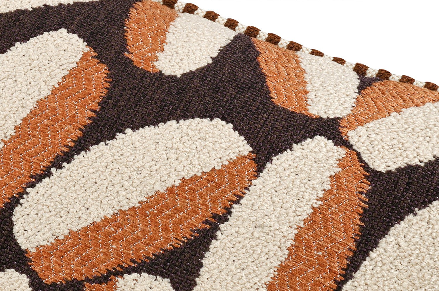 【海外取寄品】BLACK edition(ブラックエディション) Timor Outdoor クッション(Mehndi) 55x55cm 中材付 - HOUSE OF JAPAN Shop