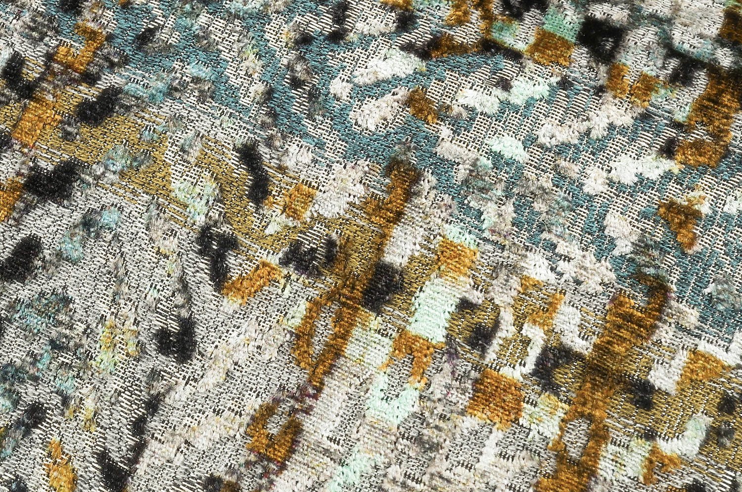 【海外取寄品】BLACK edition(ブラックエディション) Zurana クッション(Teal) 55x55cm 中材付 - HOUSE OF JAPAN Shop