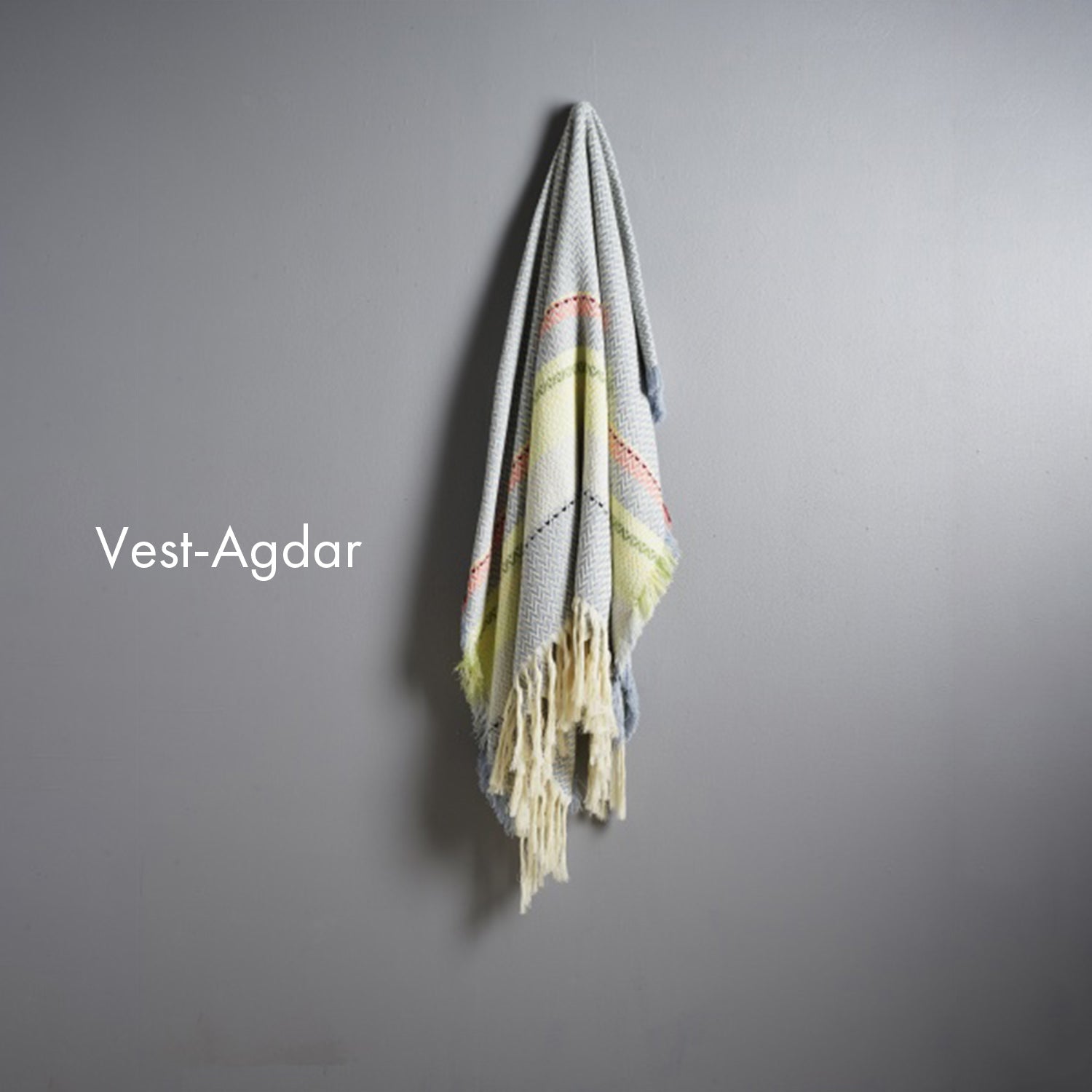 Bunad Blanket (multi color) ブーナッド ブランケット マルチカラー｜Fram Oslo（フラムオスロ） - HOUSE OF JAPAN Shop