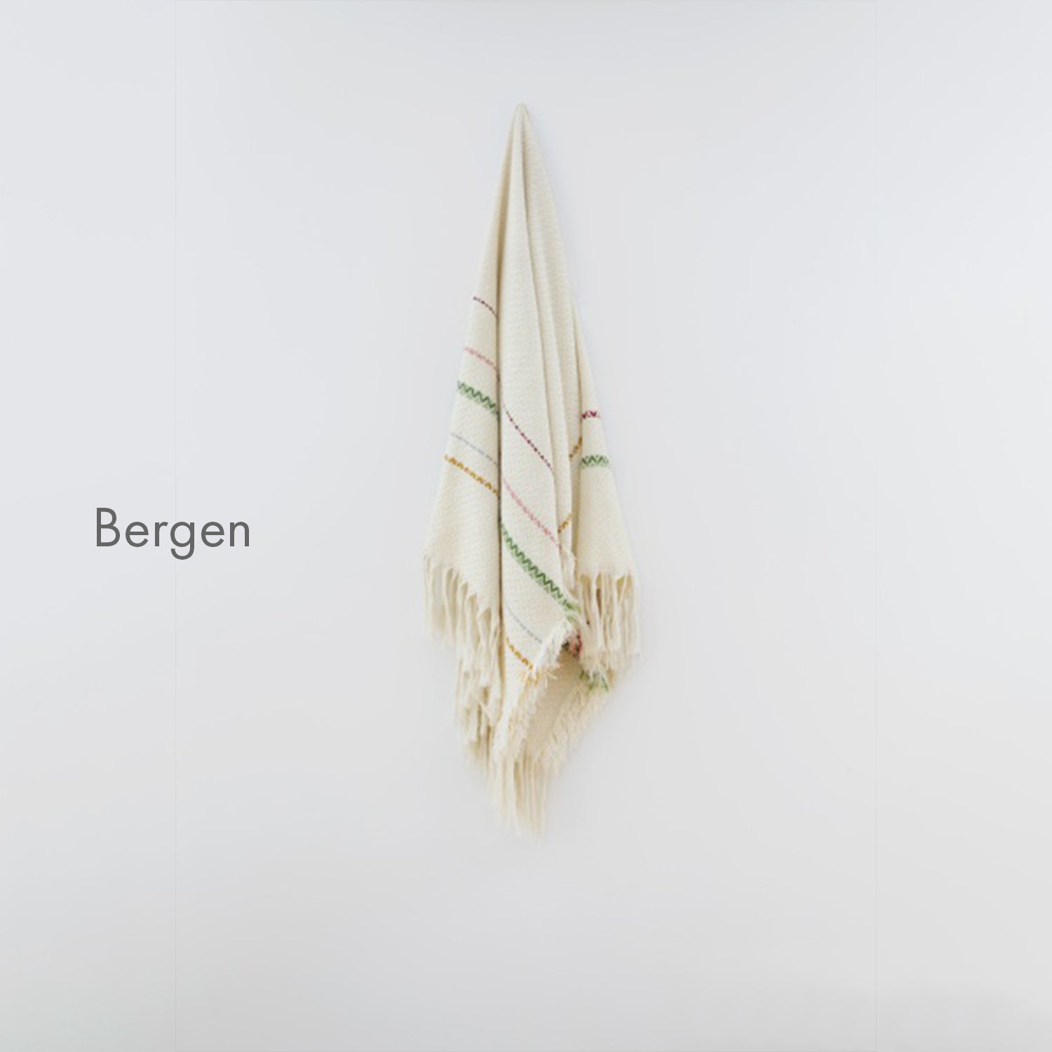 Bunad Blanket (multi color) ブーナッド ブランケット マルチカラー｜Fram Oslo（フラムオスロ） - HOUSE OF JAPAN Shop