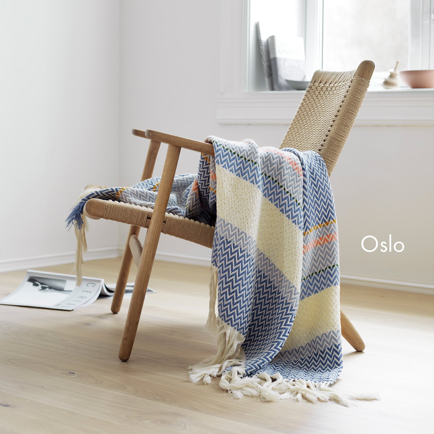 Bunad Blanket (multi color) ブーナッド ブランケット マルチカラー｜Fram Oslo（フラムオスロ） - HOUSE OF JAPAN Shop