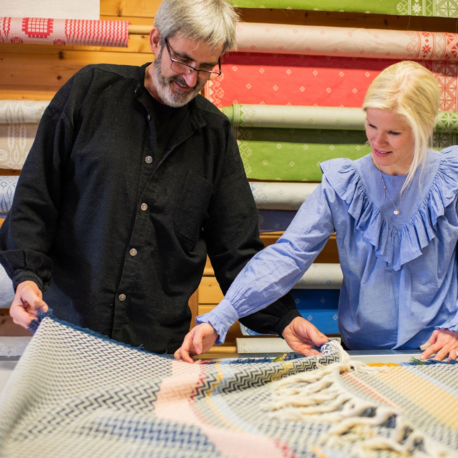 Bunad Blanket (single color) ブーナッド ブランケット シングルカラー｜Fram Oslo（フラムオスロ） - HOUSE OF JAPAN Shop