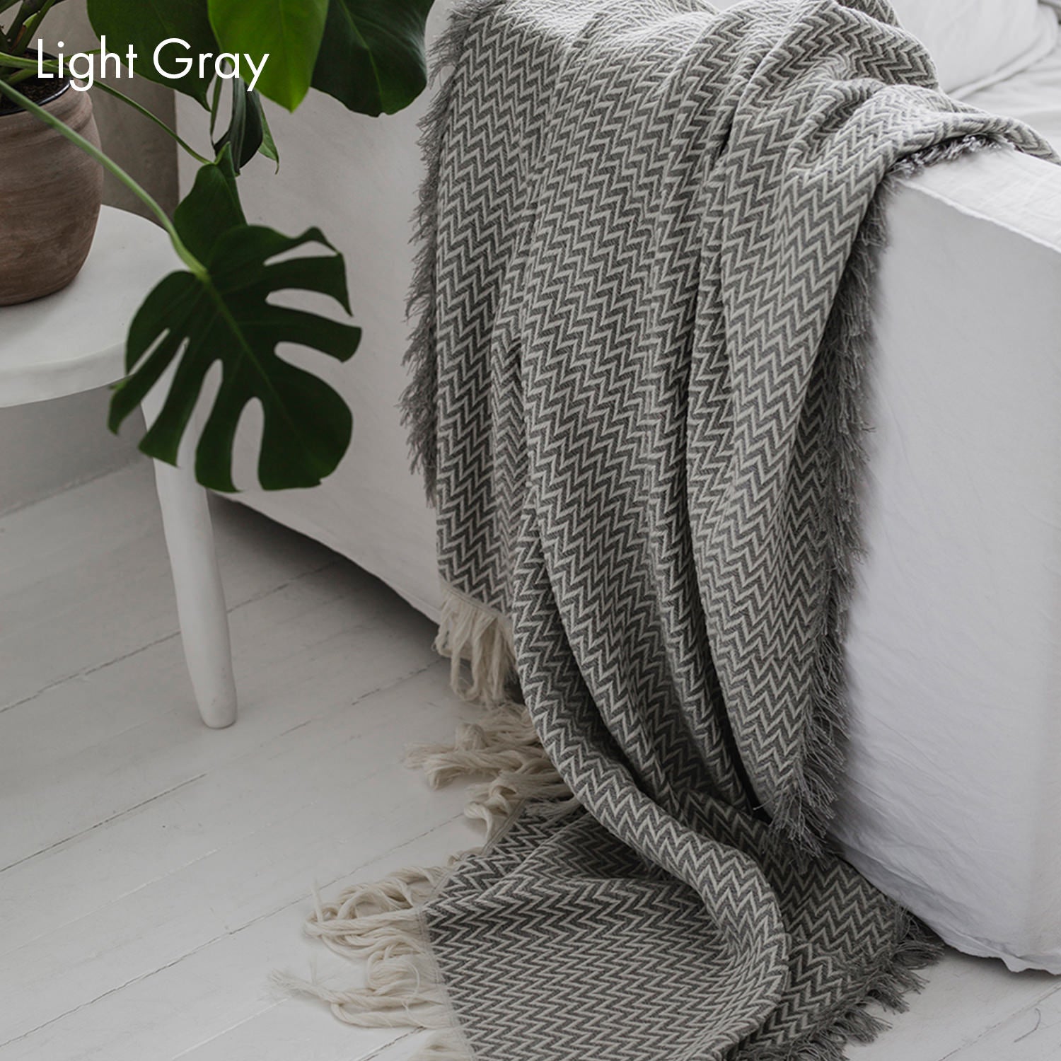 Bunad Blanket (single color) ブーナッド ブランケット シングルカラー｜Fram Oslo（フラムオスロ） - HOUSE OF JAPAN Shop