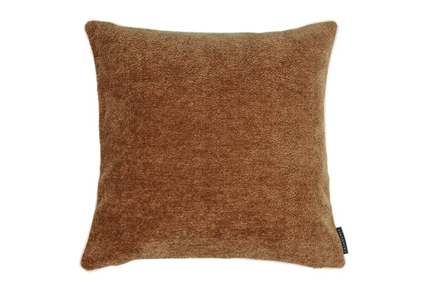 【海外取寄品】CASAMANCE CHROMA クロマ クッションカバー(Acajou) 45×45cm - HOUSE OF JAPAN Shop