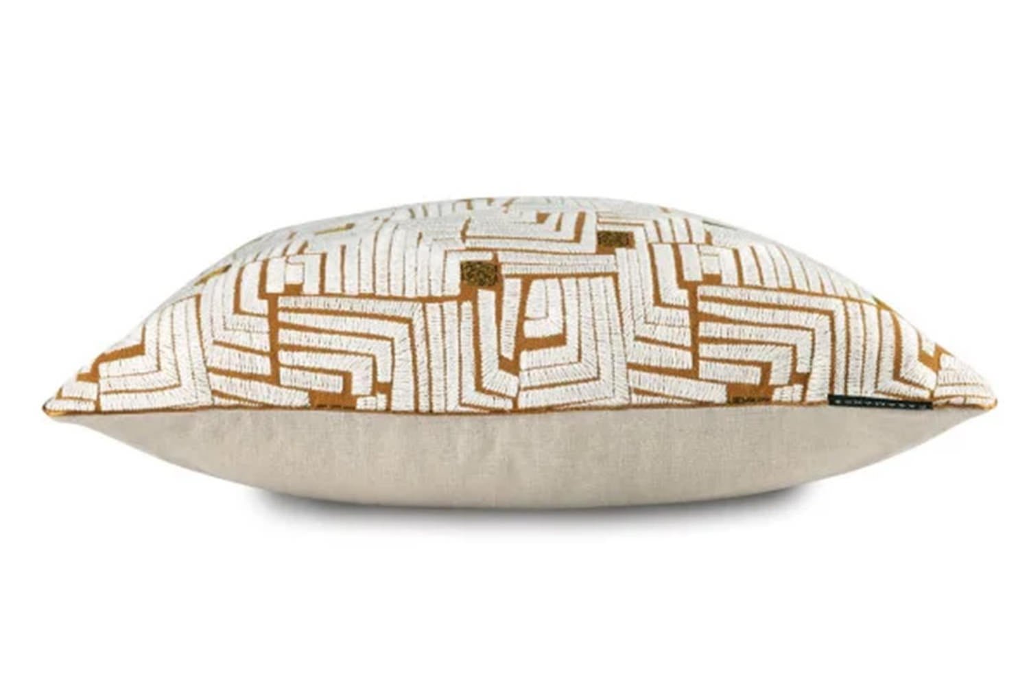 【海外取寄品】CASAMANCE COMPOSITION コンポジション クッションカバー(Orange terreux) 45×45cm - HOUSE OF JAPAN Shop