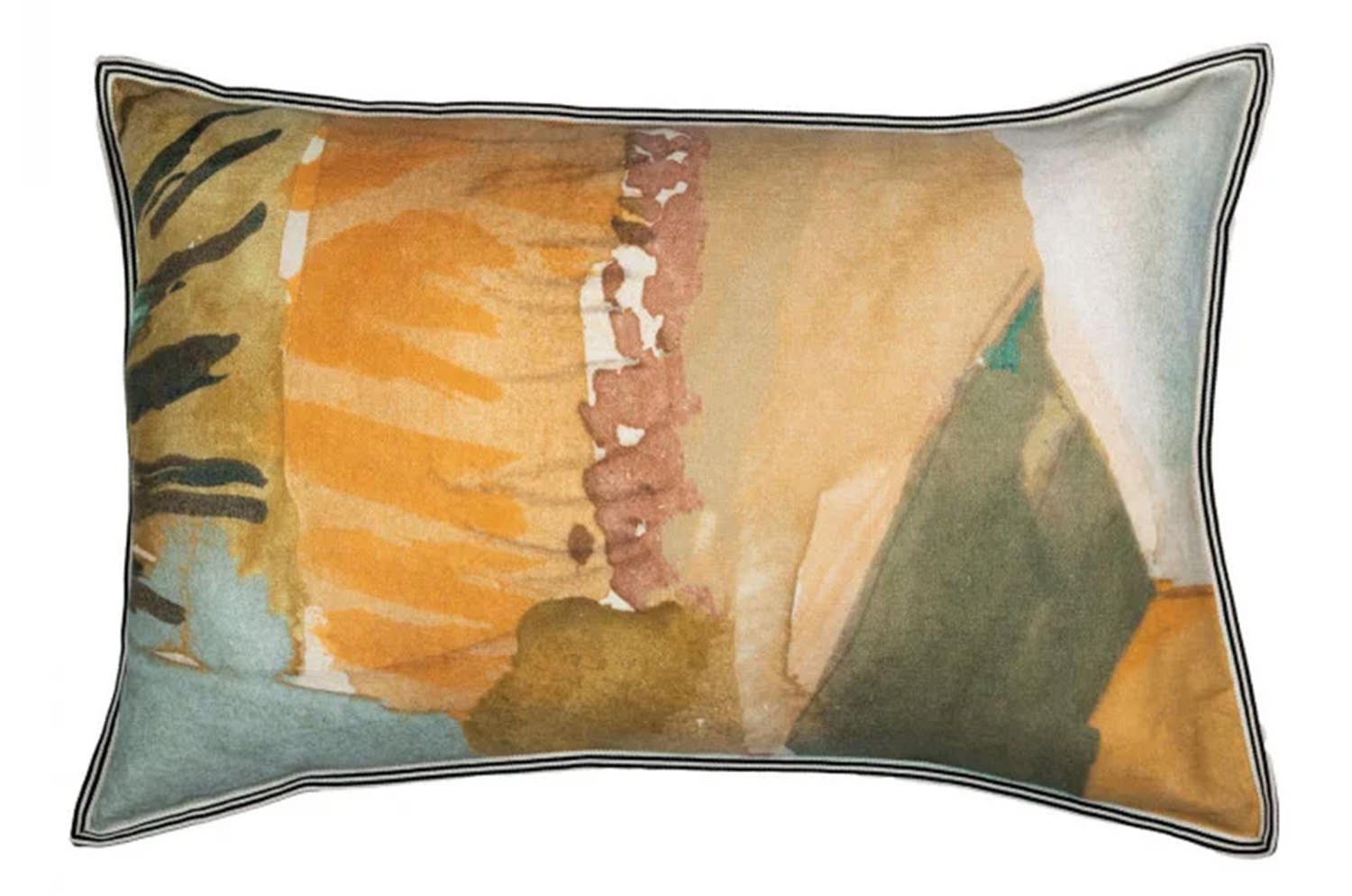 【海外取寄品】CASAMANCE DOUCEUR ARDENTE ダドゥスール アルデンテ クッションカバー(Persan ambre) 60×40cm - HOUSE OF JAPAN Shop