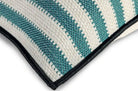 【海外取寄品】CASAMANCE LEVADAS レヴァダス クッションカバー(Turquoise) 45×45cm - HOUSE OF JAPAN Shop