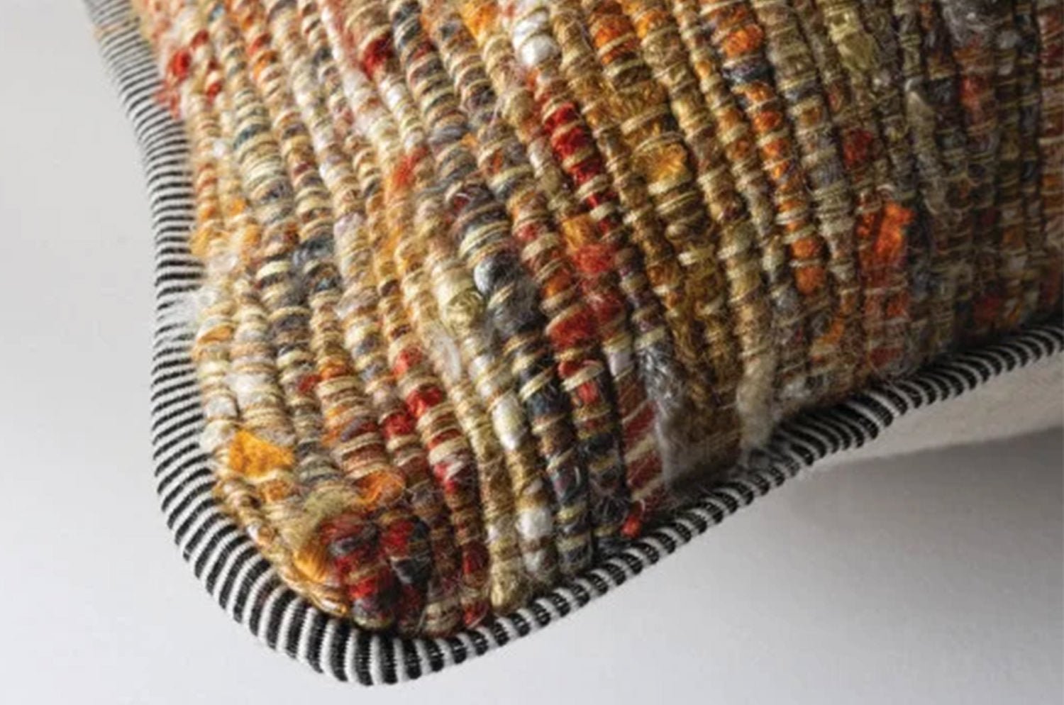 【海外取寄品】CASAMANCE MAOHI マオヒ クッションカバー(Multico kaki) 45×45cm - HOUSE OF JAPAN Shop