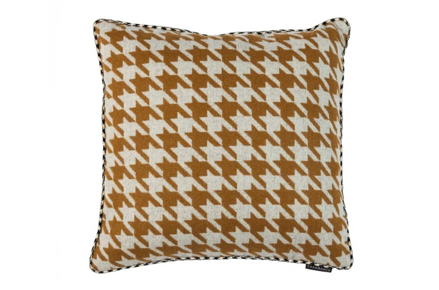 【海外取寄品】CASAMANCE PACTE パクト クッションカバー(Ocre grege) 45×45cm - HOUSE OF JAPAN Shop