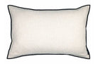 【海外取寄品】CASAMANCE SANTANA サンタナ クッションカバー(Terracota foncé) 60×40cm - HOUSE OF JAPAN Shop