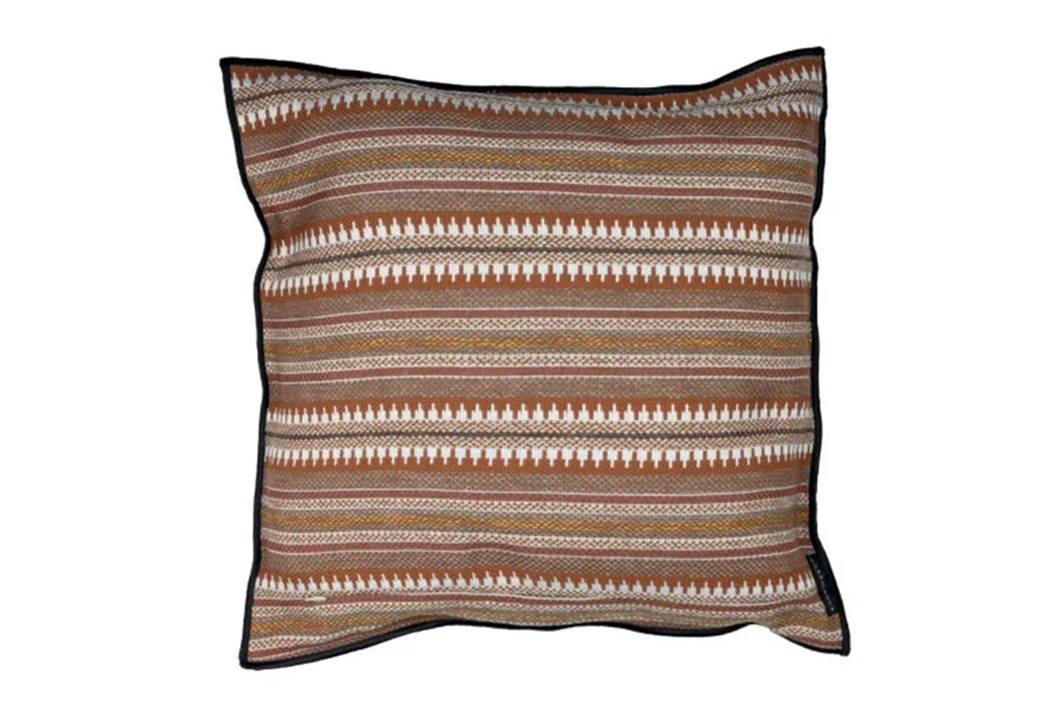 【海外取寄品】CASAMANCE SERAPE セラペ クッションカバー(Rouge terre taupe) 45×45cm - HOUSE OF JAPAN Shop