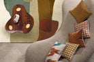 【海外取寄品】CASAMANCE TRIPTYQUE トリプティーク クッションカバー(Blush ocre) 60×40cm - HOUSE OF JAPAN Shop