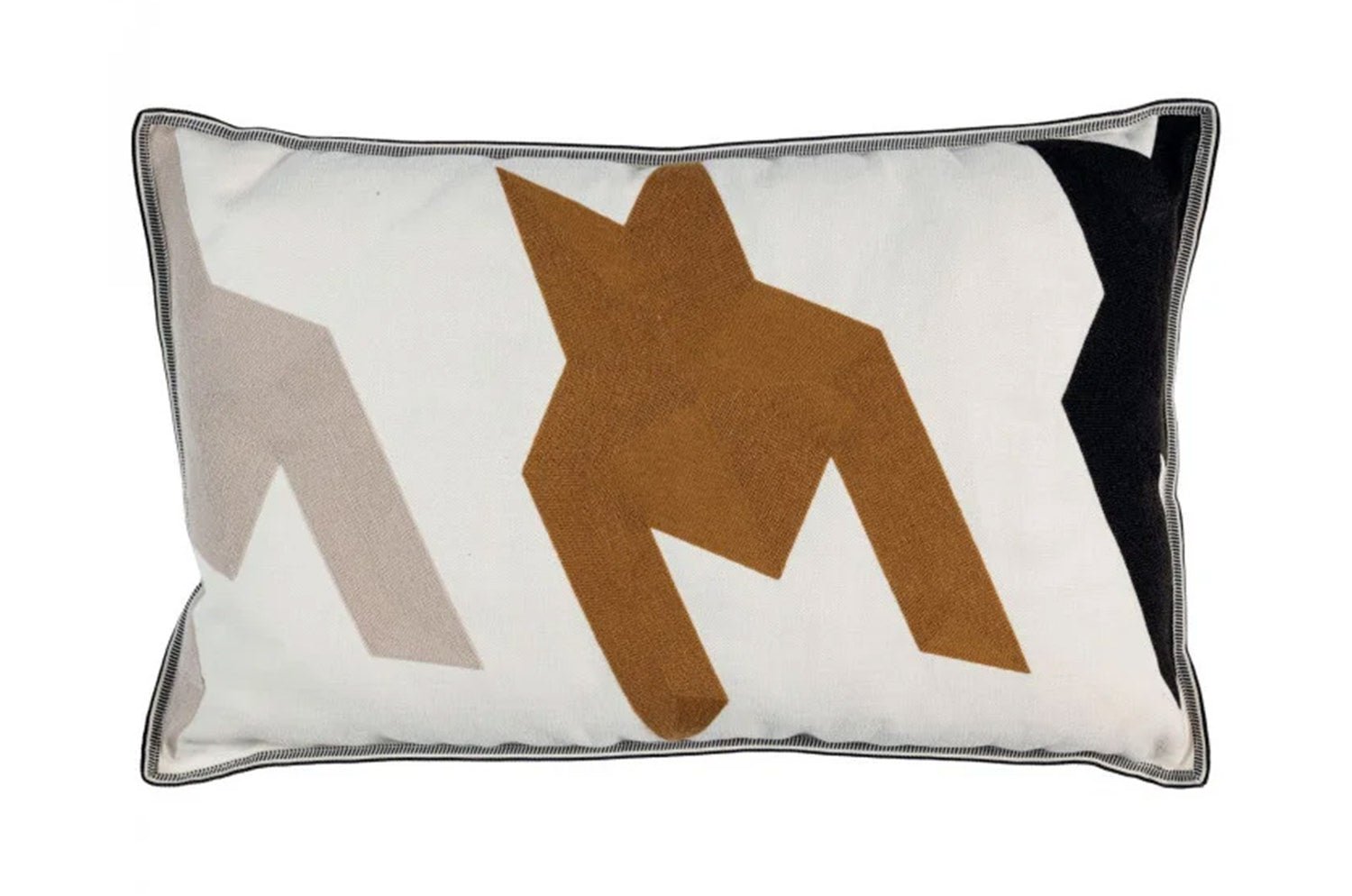 【海外取寄品】CASAMANCE TRIPTYQUE トリプティーク クッションカバー(Nacre naturel) 60×40cm - HOUSE OF JAPAN Shop