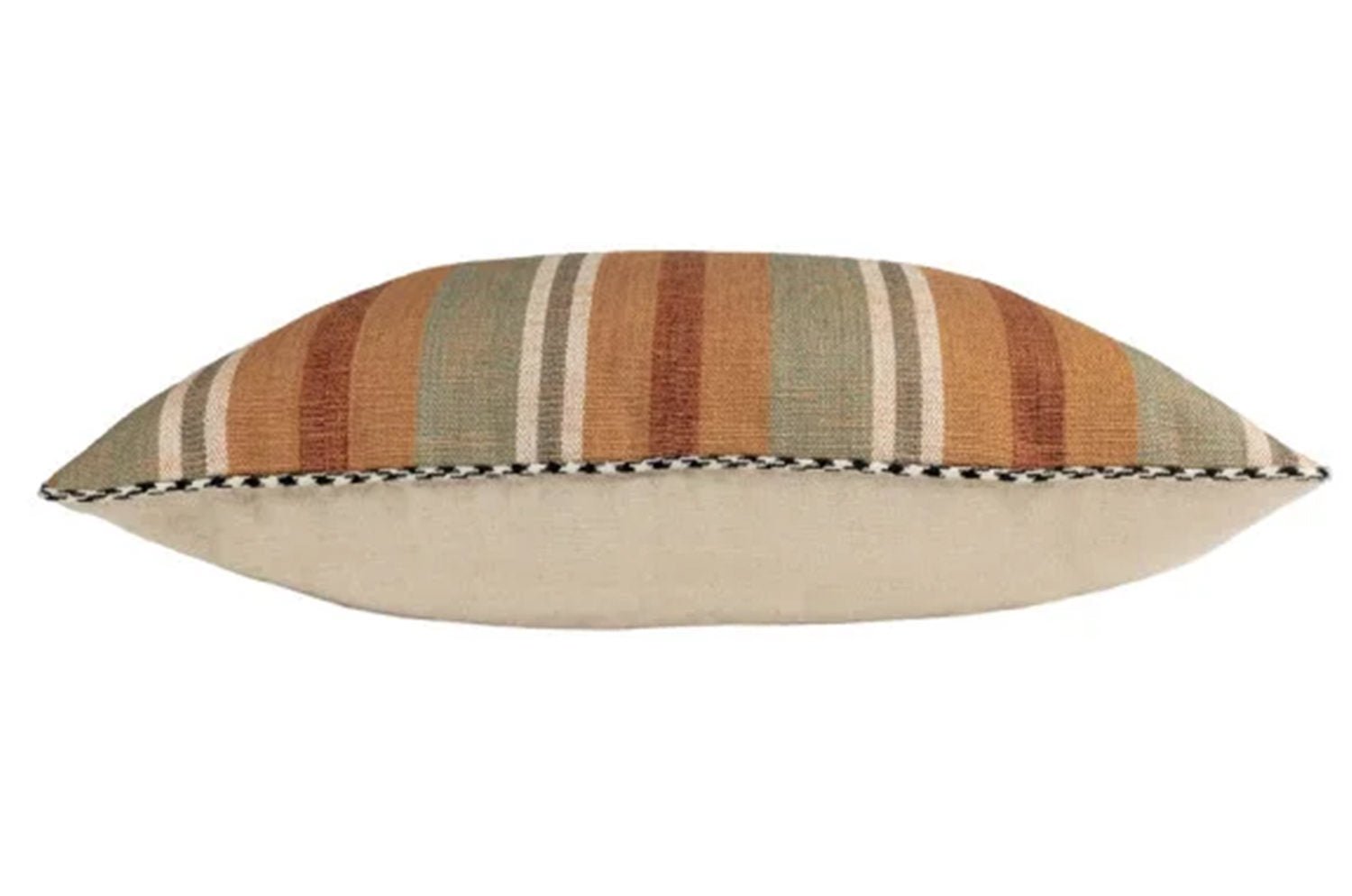 【海外取寄品】CASAMANCE VIA VERRI ヴィア ヴェッリ クッションカバー(Kaki terre de sienne) 60×40cm - HOUSE OF JAPAN Shop
