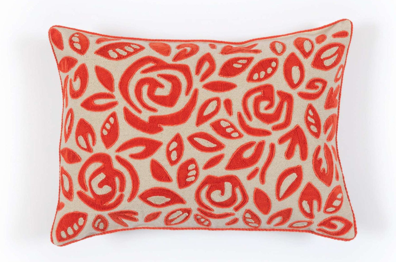 【海外取寄品】ELITIS(エリティス) Aimee クッション(Hibiscus) 55x40cm 中材付 - HOUSE OF JAPAN Shop