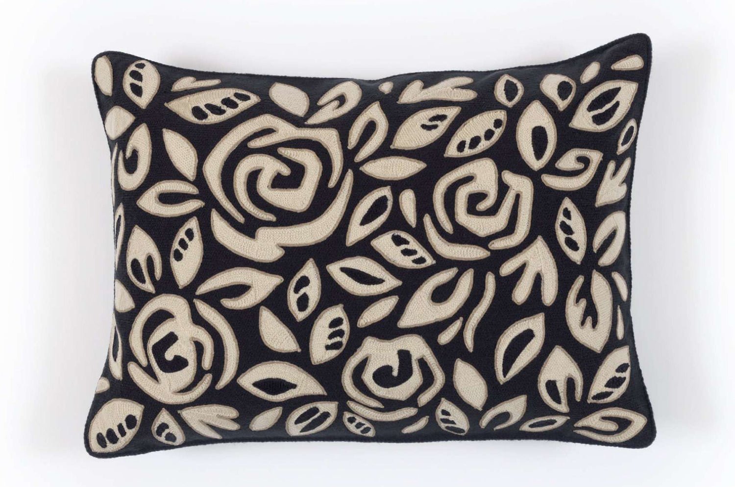 【海外取寄品】ELITIS(エリティス) Aimee クッション(Jais) 55x40cm 中材付 - HOUSE OF JAPAN Shop