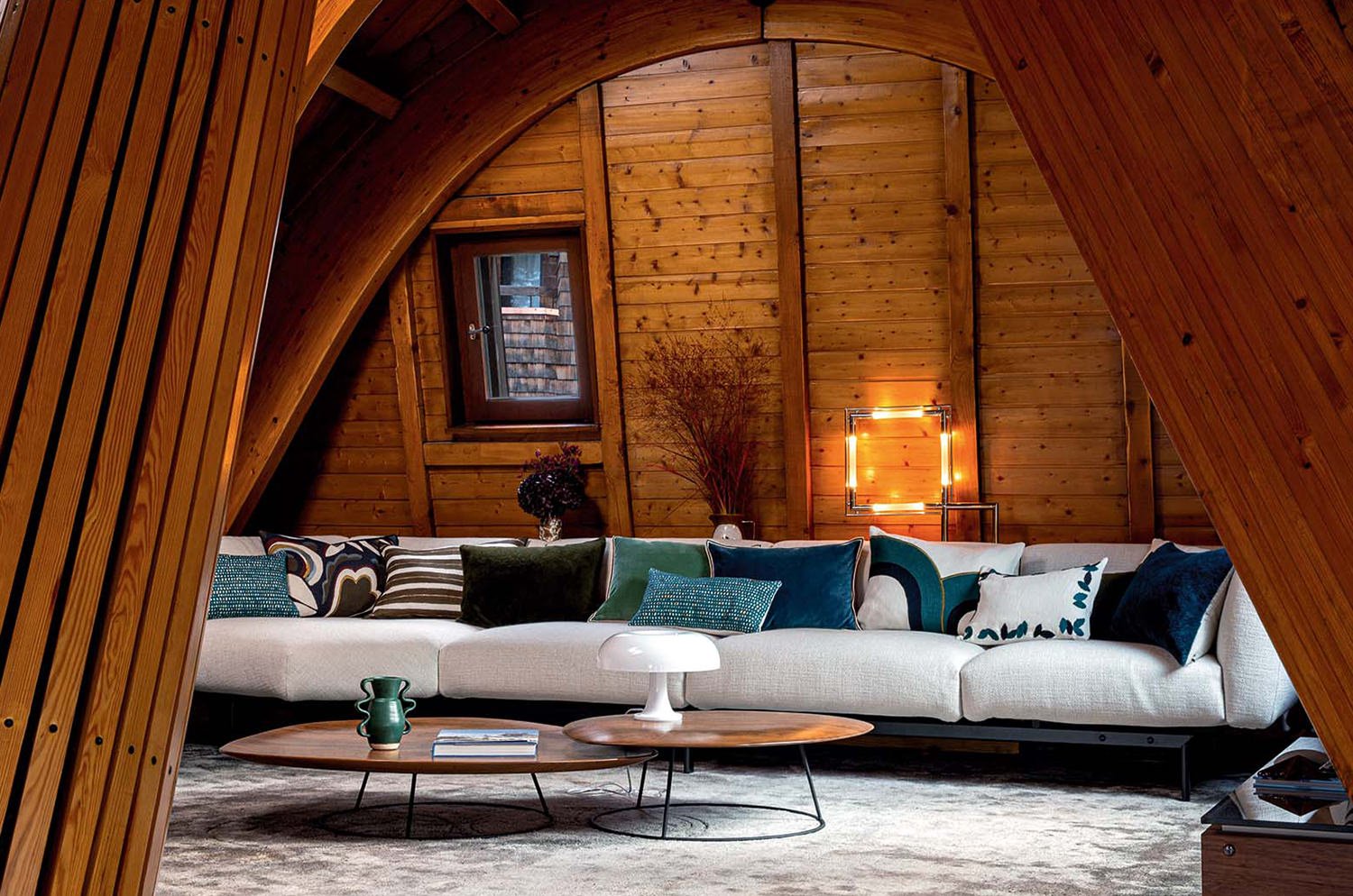 【海外取寄品】ELITIS(エリティス) Bridge クッション(Starblue) 55x40cm 中材付 - HOUSE OF JAPAN Shop