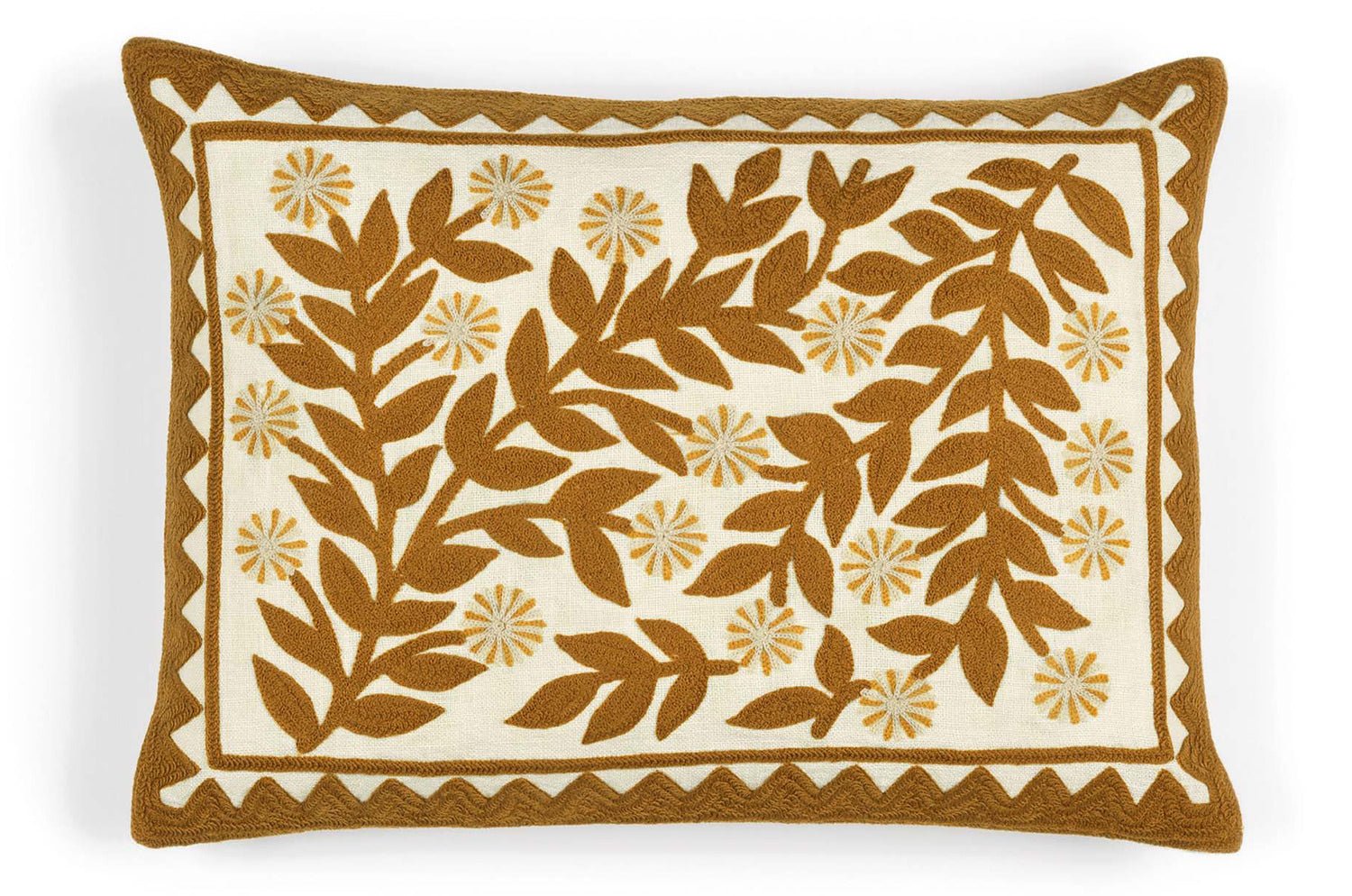 【海外取寄品】ELITIS(エリティス) Canopee クッション(Safran) 55x40cm 中材付 - HOUSE OF JAPAN Shop