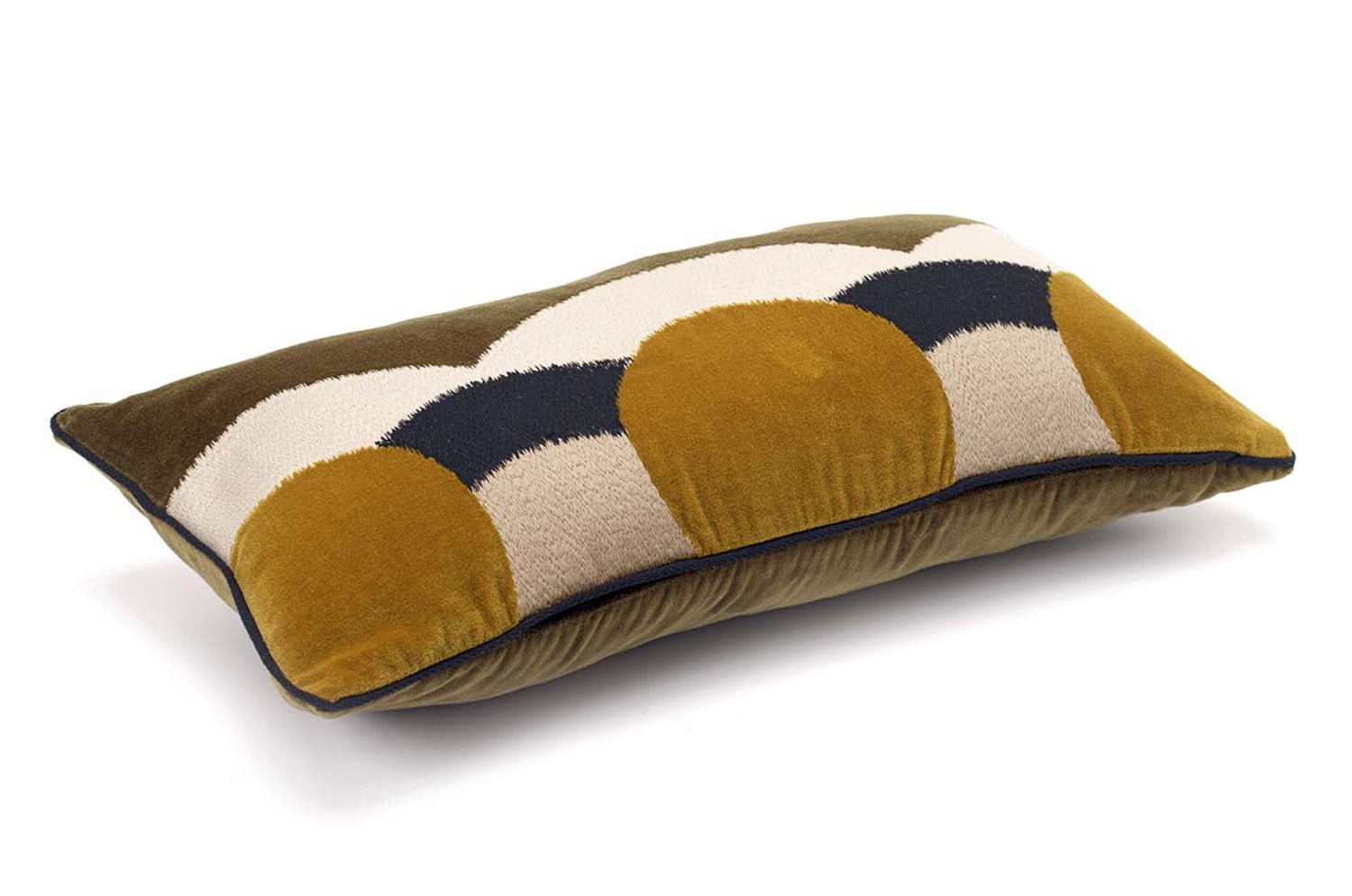 【海外取寄品】ELITIS(エリティス) Celestine クッション(Army) 50x25cm 中材付 - HOUSE OF JAPAN Shop