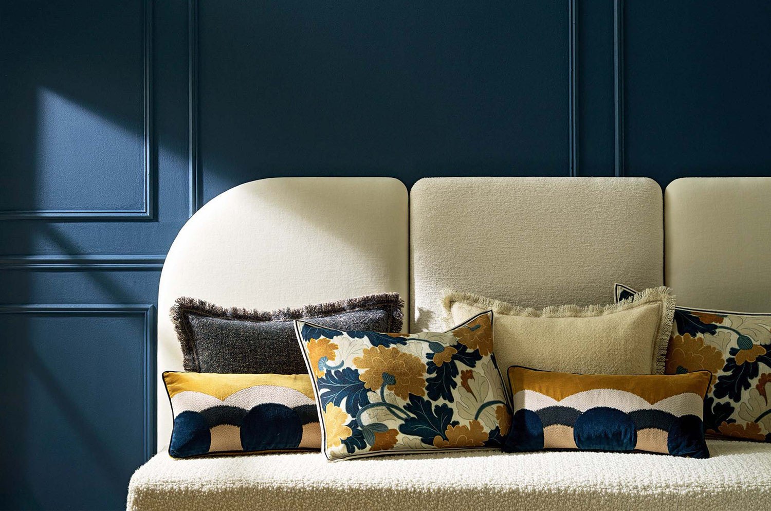 【海外取寄品】ELITIS(エリティス) Celestine クッション(Army) 50x25cm 中材付 - HOUSE OF JAPAN Shop