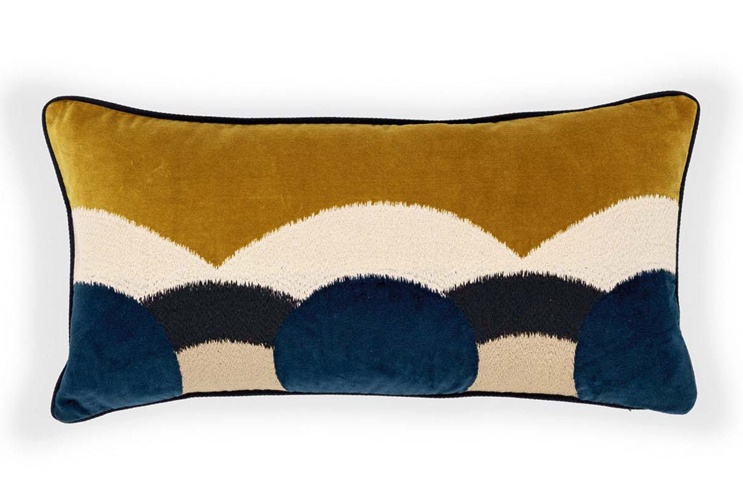 【海外取寄品】ELITIS(エリティス) Celestine クッション(Doré) 50x25cm 中材付 - HOUSE OF JAPAN Shop