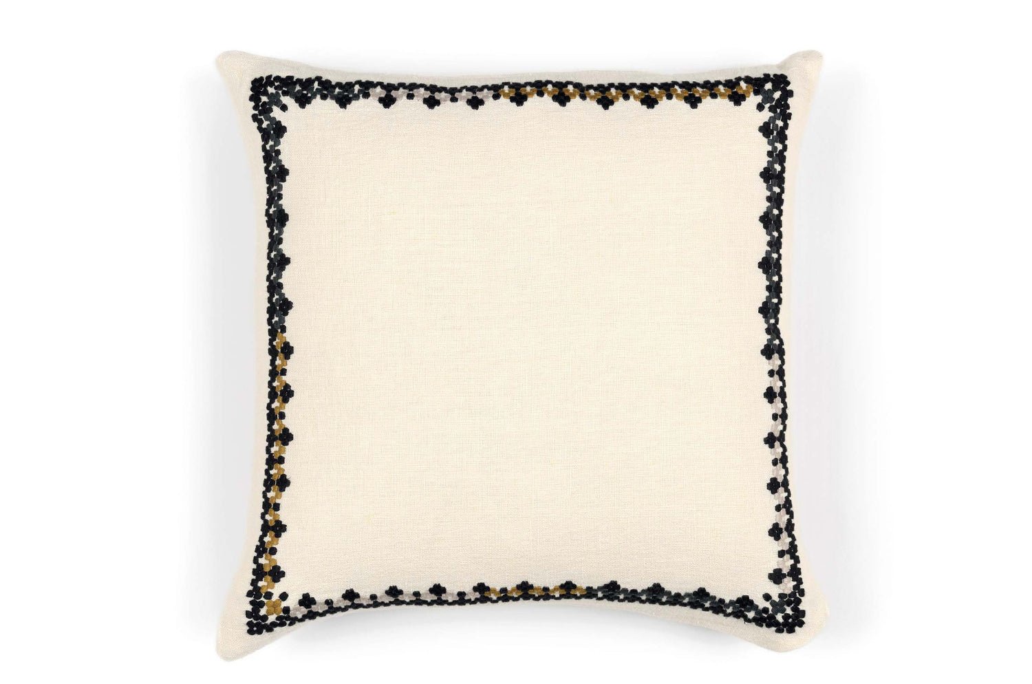 【海外取寄品】ELITIS(エリティス) Maya クッション(Réglisse) 50x50cm 中材付 - HOUSE OF JAPAN Shop