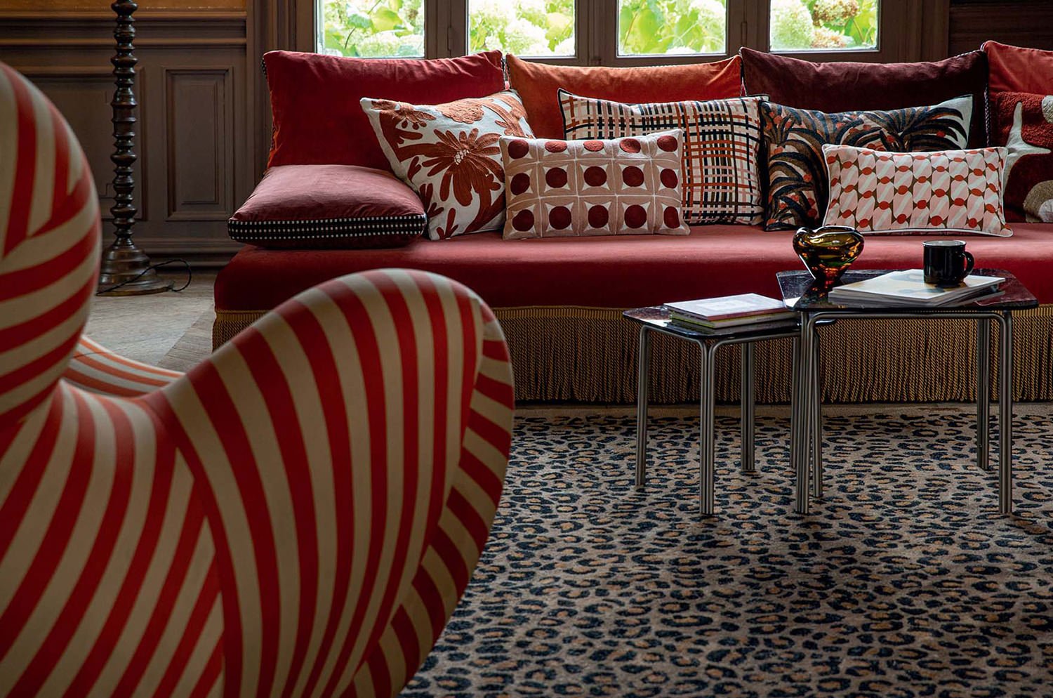 【海外取寄品】ELITIS(エリティス) Samsara クッション(Darling) 45x30cm 中材付 - HOUSE OF JAPAN Shop