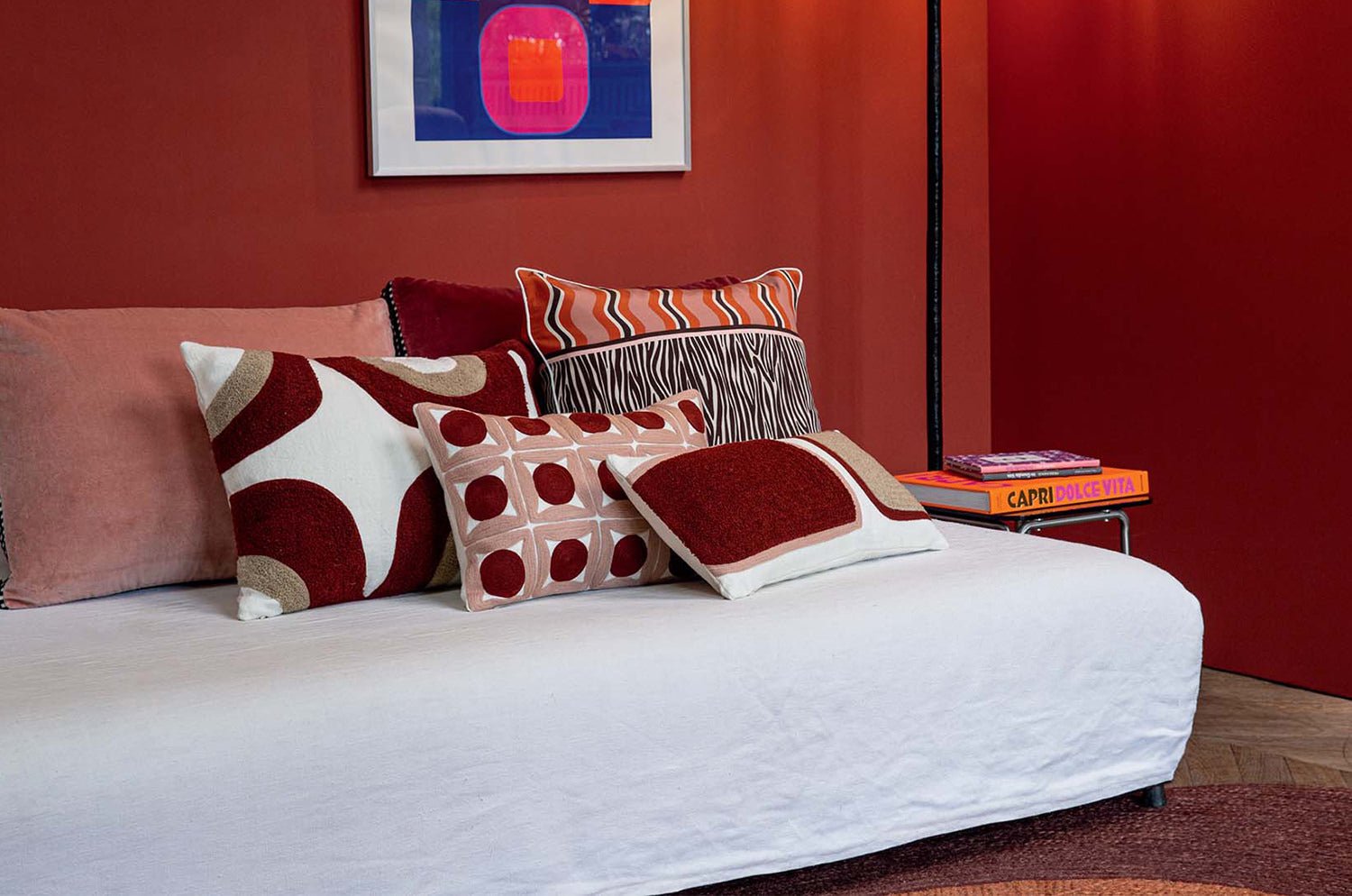 【海外取寄品】ELITIS(エリティス) Samsara クッション(Darling) 45x30cm 中材付 - HOUSE OF JAPAN Shop