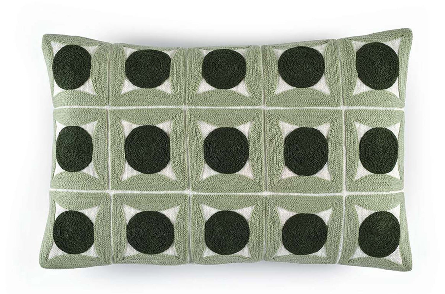 【海外取寄品】ELITIS(エリティス) Samsara クッション(Lichen) 45x30cm 中材付 - HOUSE OF JAPAN Shop