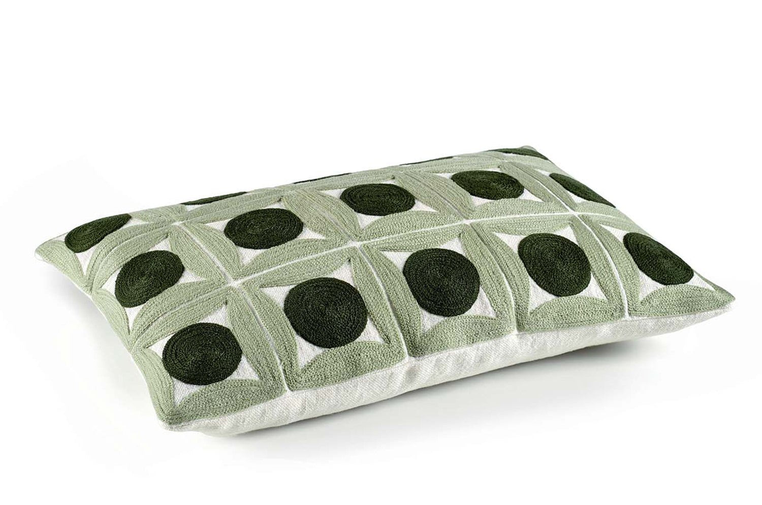 【海外取寄品】ELITIS(エリティス) Samsara クッション(Lichen) 45x30cm 中材付 - HOUSE OF JAPAN Shop