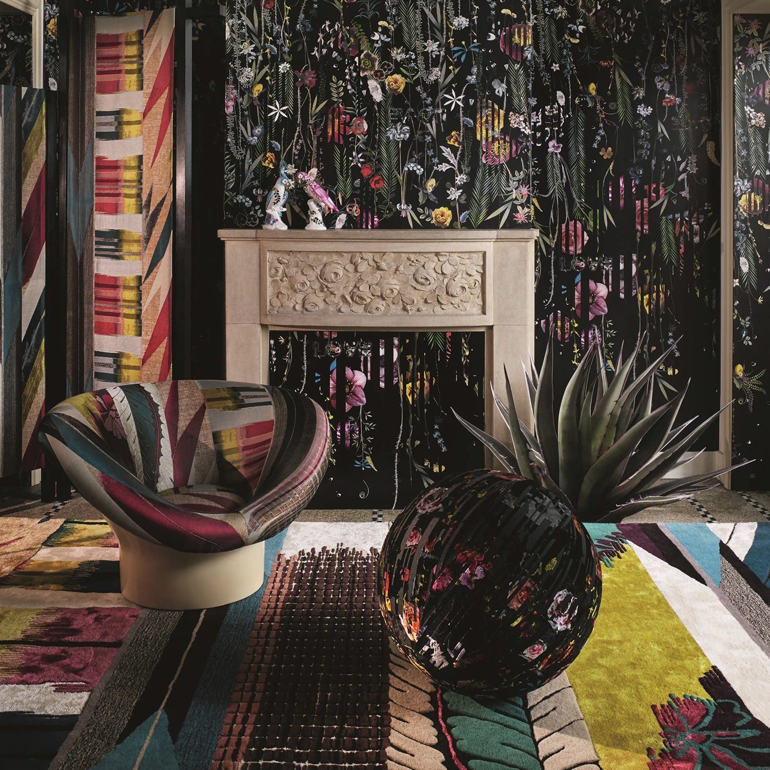 Geisha Prisme Rug ゲイシャ プリズム ラグ｜Christian Lacroix（クリスチャンラクロワ） - HOUSE OF JAPAN Shop