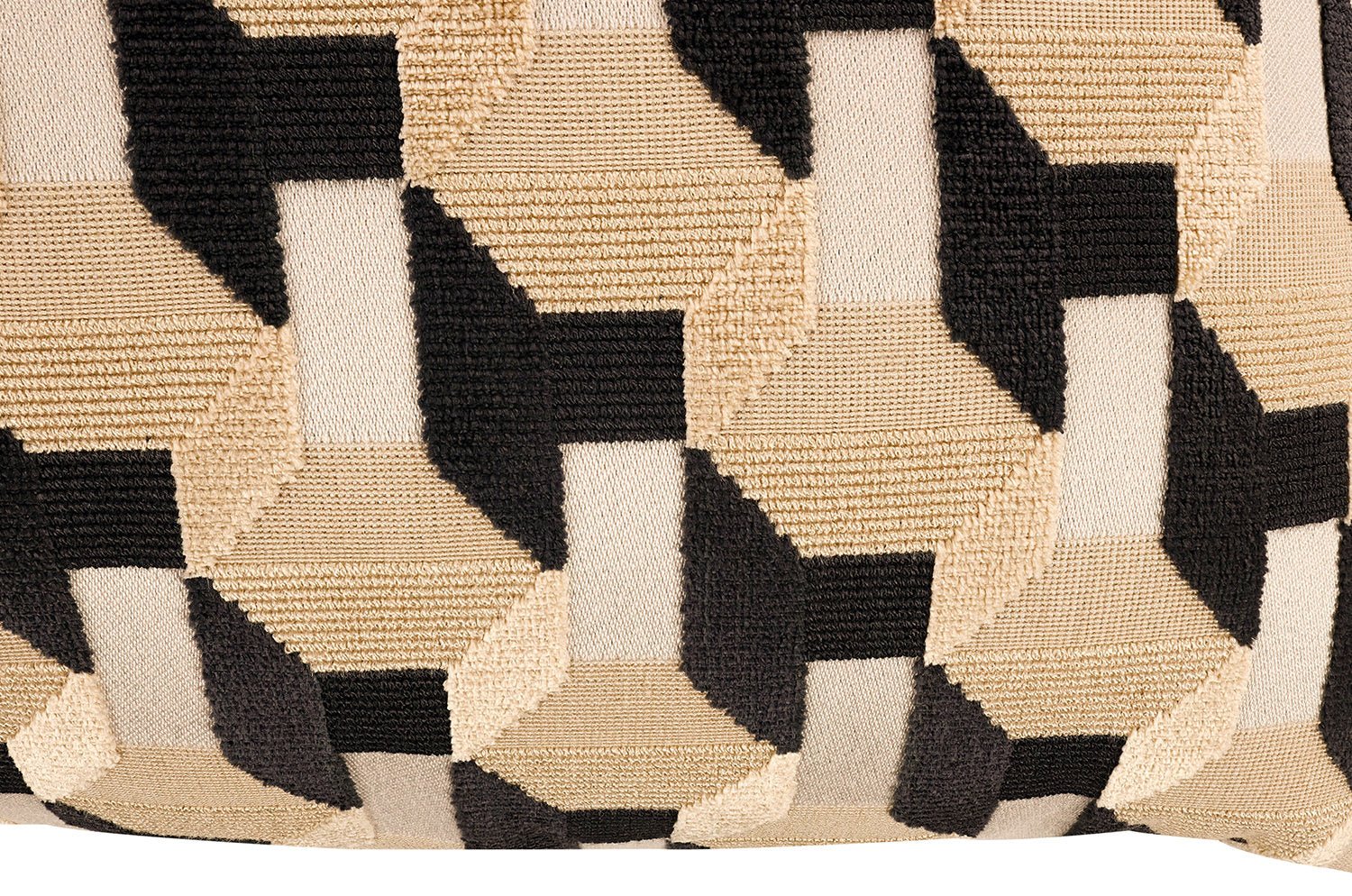 【海外取寄品】kirkbydesign(カークビー・デザイン) Cubic クッション(Monochrome) 60x60cm 中材付 - HOUSE OF JAPAN Shop