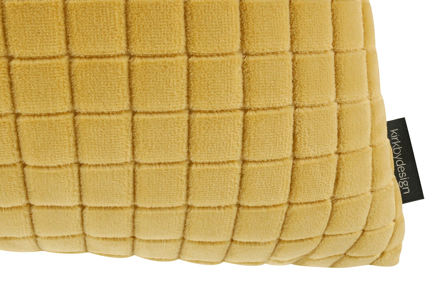 【海外取寄品】kirkbydesign(カークビー・デザイン) Merlon クッション(Custard) 50x50cm 中材付 - HOUSE OF JAPAN Shop