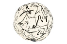 【海外取寄品】kirkbydesign(カークビー・デザイン) Scribble クッション(Monochrome) 直径35cm 中材付 - HOUSE OF JAPAN Shop