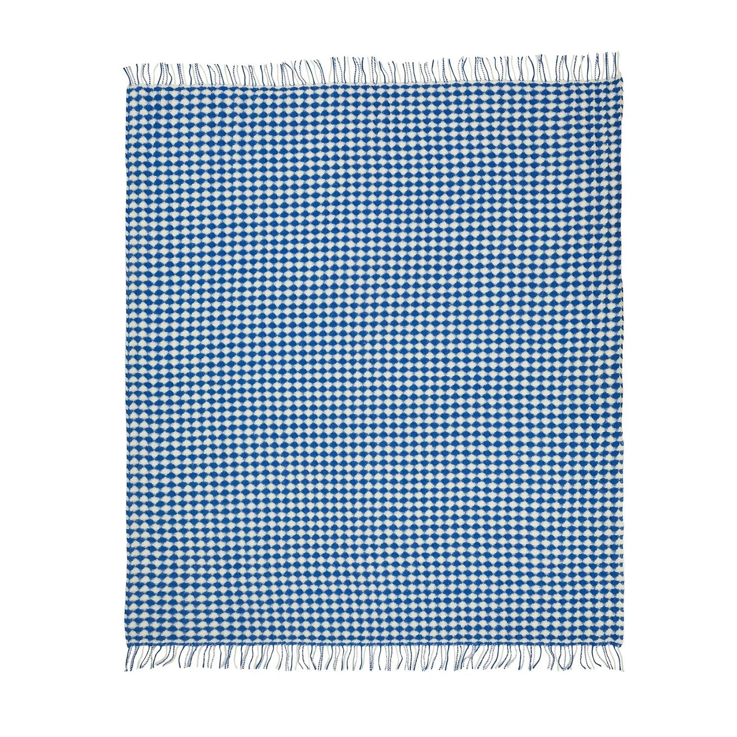 Lansdowne Cobalt Throw ランズダウン コバルト スロー｜Designers Guild（デザイナーズギルド） - HOUSE OF JAPAN Shop