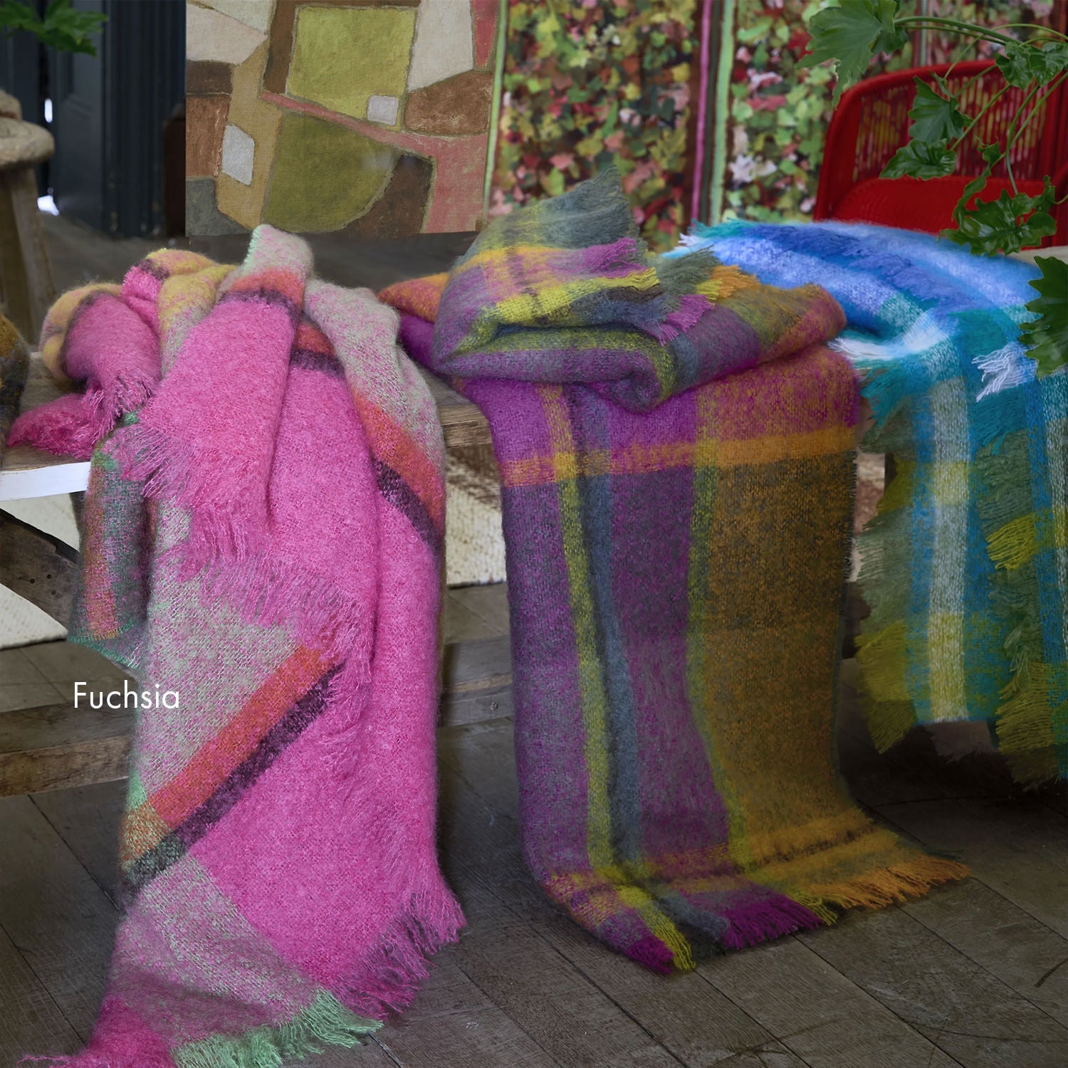 Mikome Throw ミコメ スロー｜Designers Guild（デザイナーズギルド） - HOUSE OF JAPAN Shop