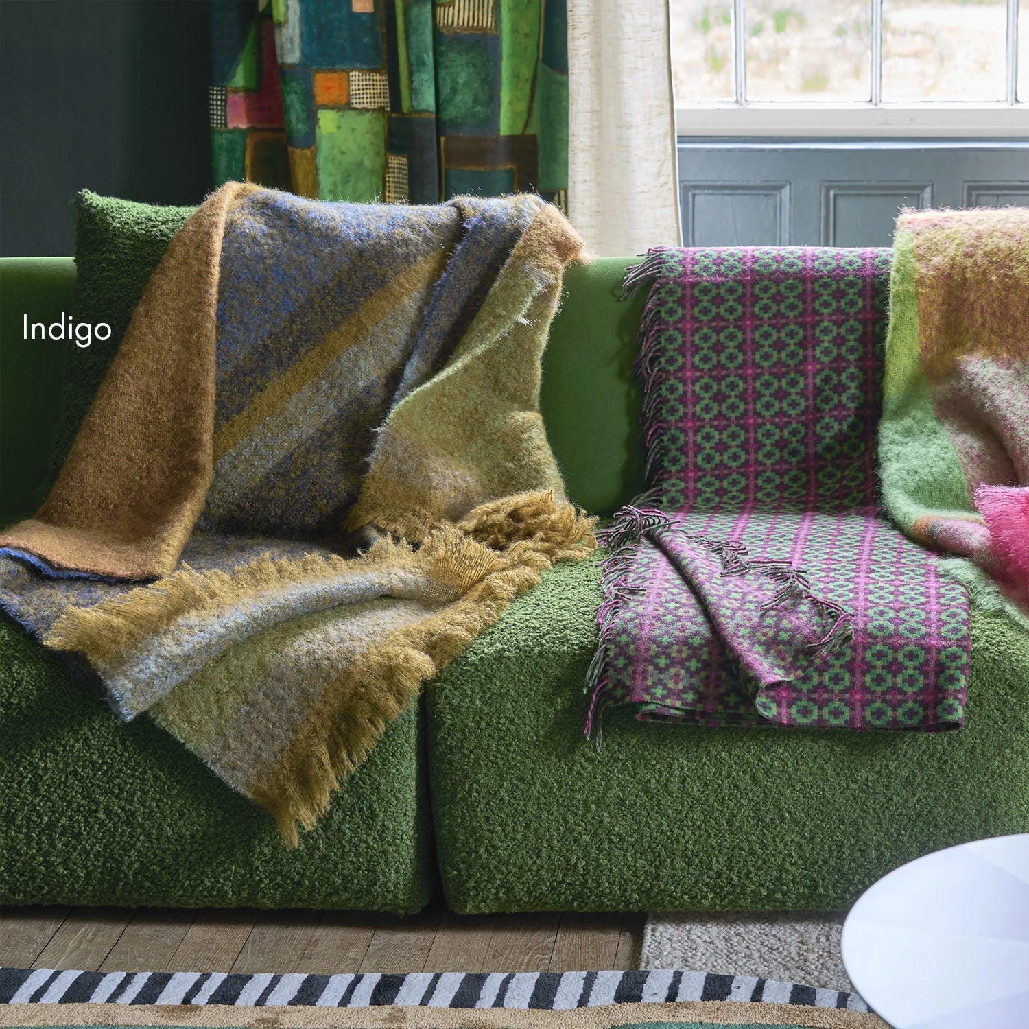 Mikome Throw ミコメ スロー｜Designers Guild（デザイナーズギルド） - HOUSE OF JAPAN Shop