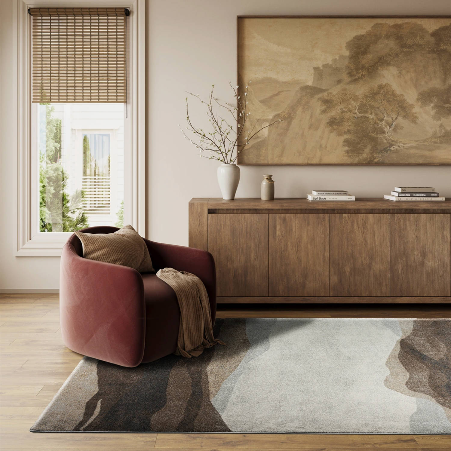 MONTAGNE Rug 6392 モンターニュ ラグ | MANAS（マナス） - HOUSE OF JAPAN Shop