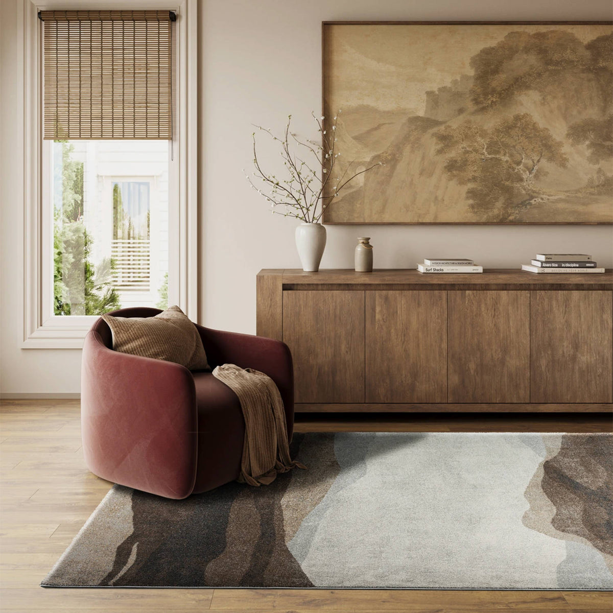 MONTAGNE Rug 6392 モンターニュ ラグ | MANAS（マナス） - HOUSE OF JAPAN Shop
