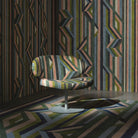 Reflets Sur Le Rhone - Vert Riziere Rug ルフレ シュル ル ローヌ ヴェール リジュイール ラグ｜Christian Lacroix（クリスチャンラクロワ） - HOUSE OF JAPAN Shop