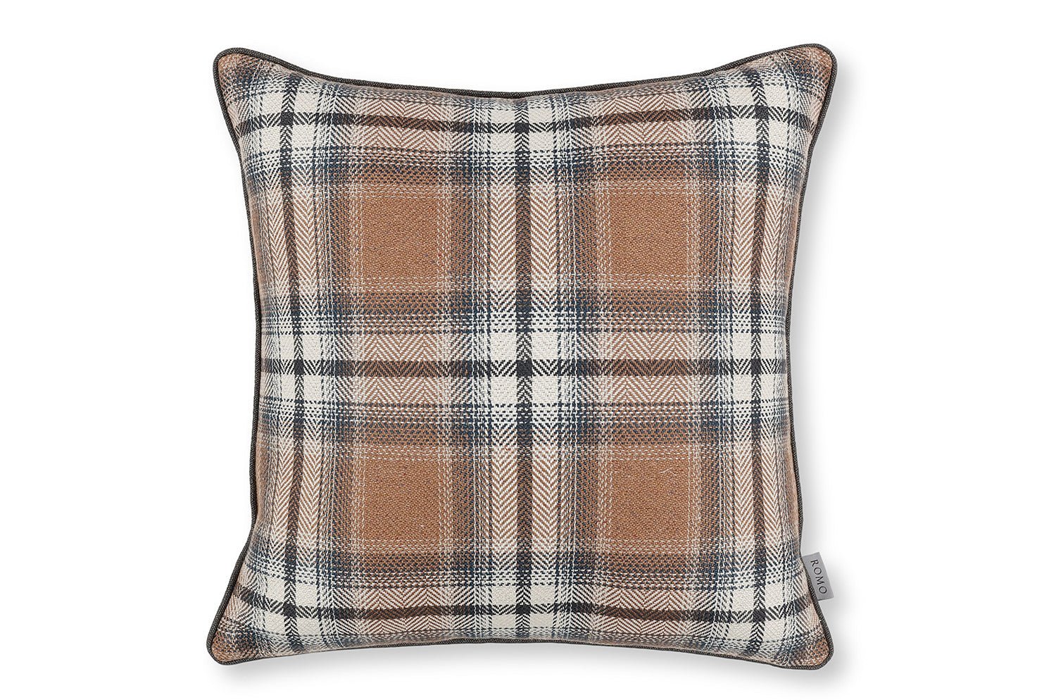 【海外取寄品】ROMO(ロモ) Elburyクッション(Ginger) 50x50cm 中材付 - HOUSE OF JAPAN Shop