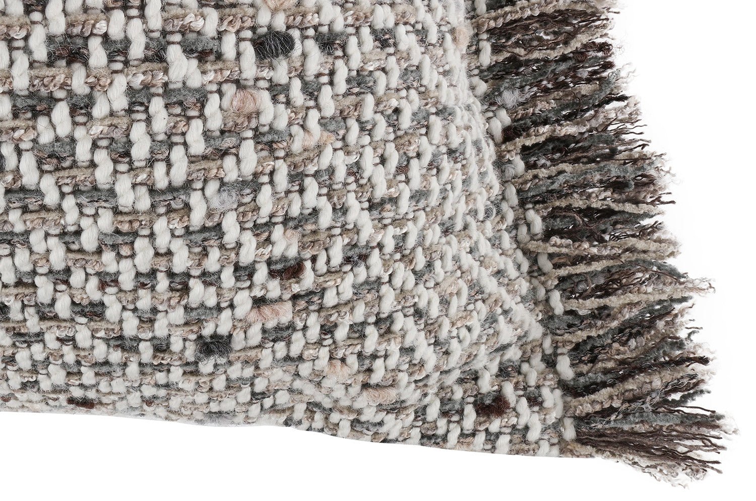 【海外取寄品】ROMO(ロモ) Zolaniクッション(Charcoal) 55x55cm 中材付 - HOUSE OF JAPAN Shop